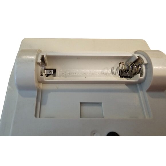 Radio Shack Dual Power Calculator EC-2031 Solar AA Battery Beige Black Vintage - Picture 7 of 8